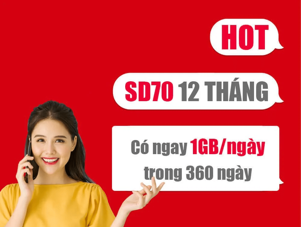 Đăng ký SD70 Viettel