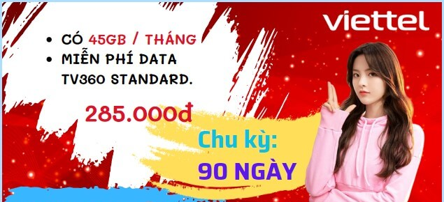 Gói 3TV95K Viettel