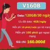 Gói Mạng V160B Viettel