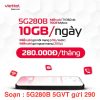 đăng ký 5G Viettel 5G280B