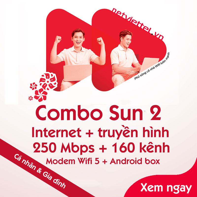 combo sun2 viettel