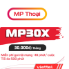 Gói Cước Miễn Phí Gọi Viettel MP30X