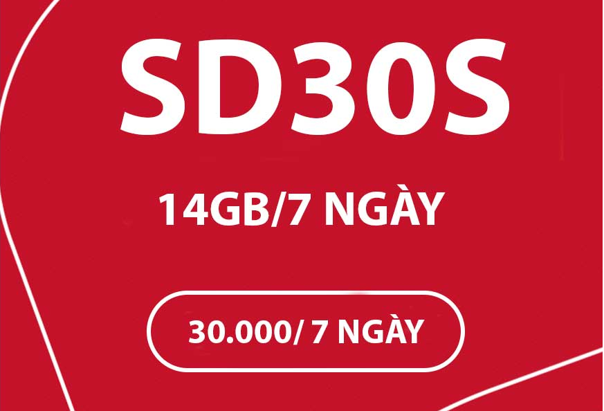 Gói Cước SD30S Viettel